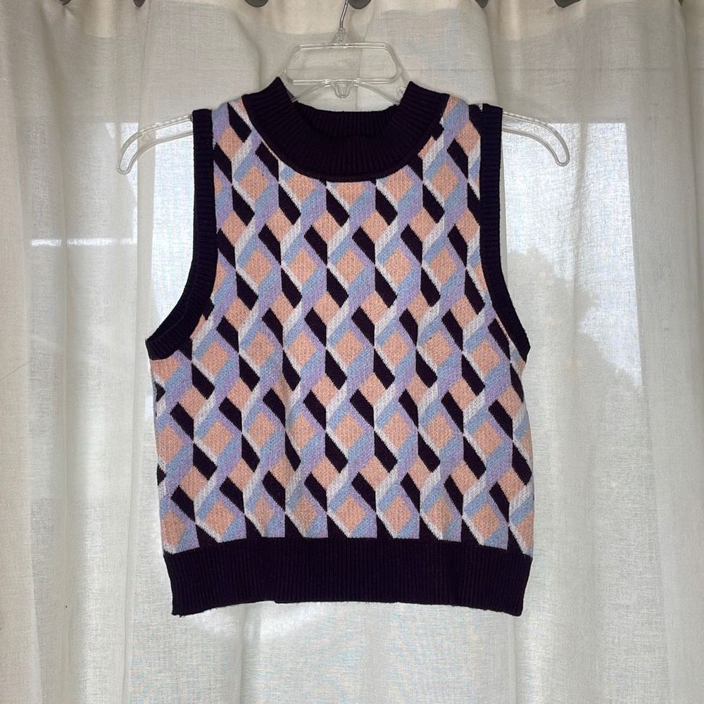 F21 Patterned Vest